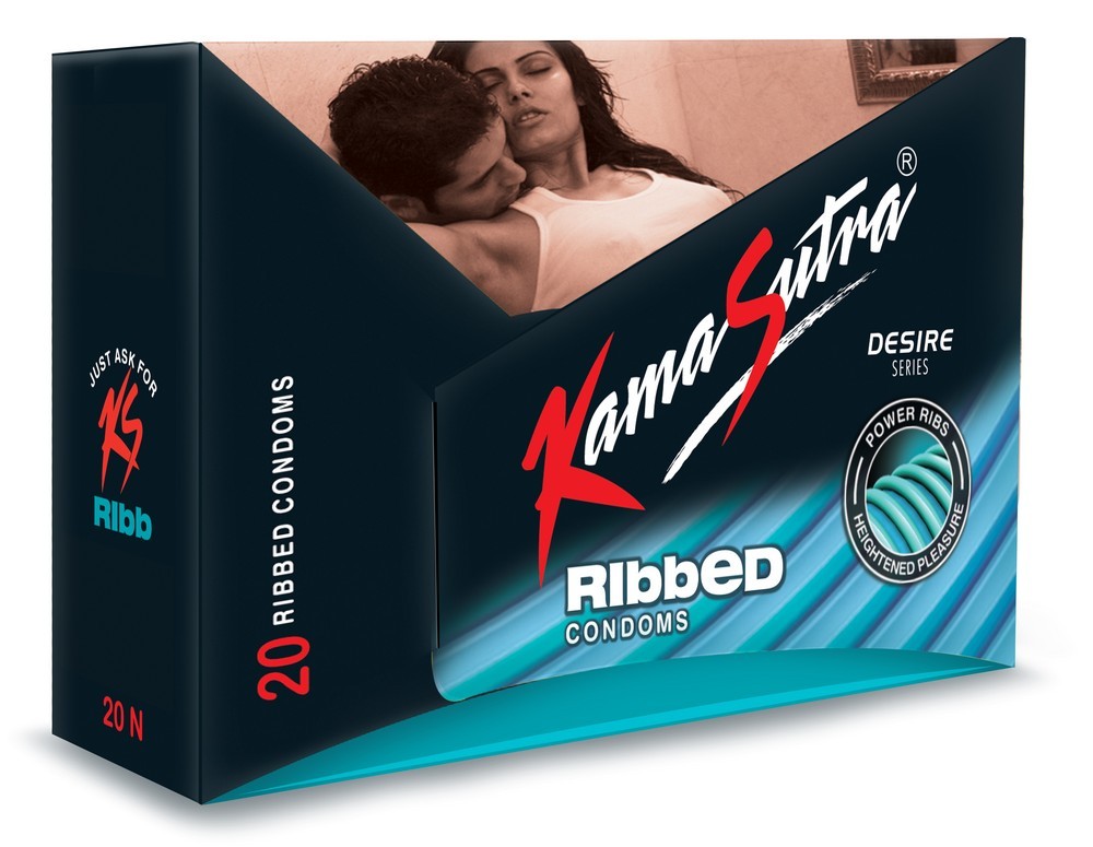 KamaSutra Desire Ribbed Condoms 20's
