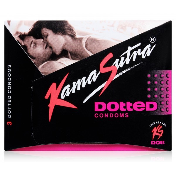 KamaSutra Dotted Condoms 3's