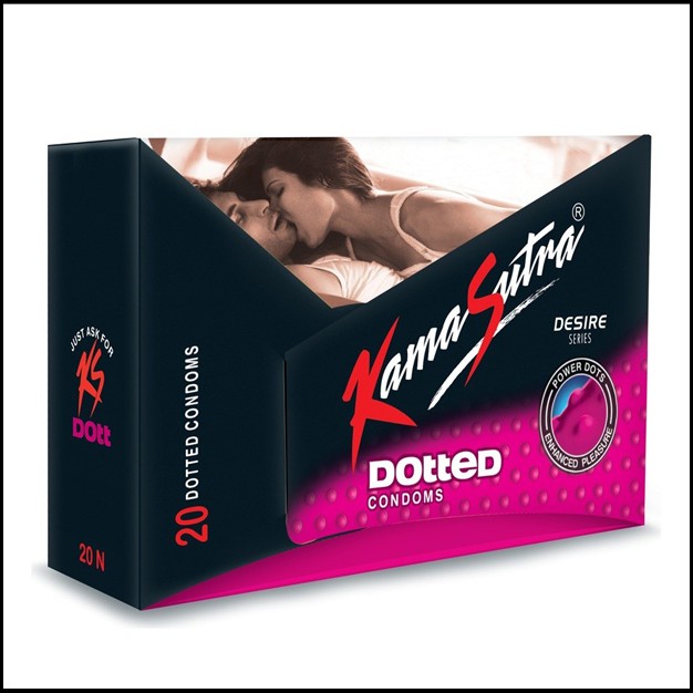 KamaSutra Desire Dotted Condoms 20's