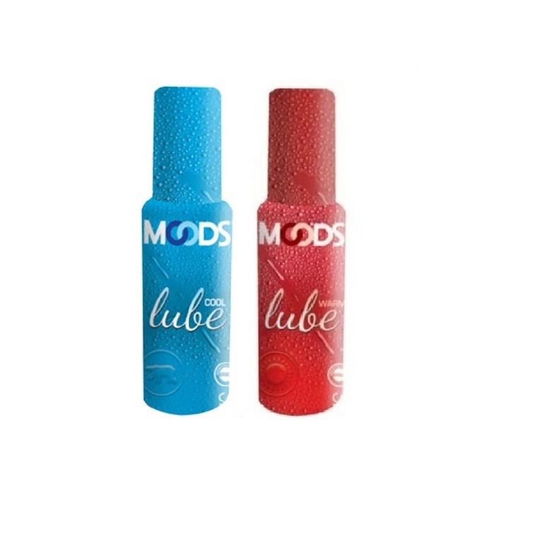 Sexcare Moods Cool and Warm Lubes 60ml 2'pcs of each (Pack of 4 )