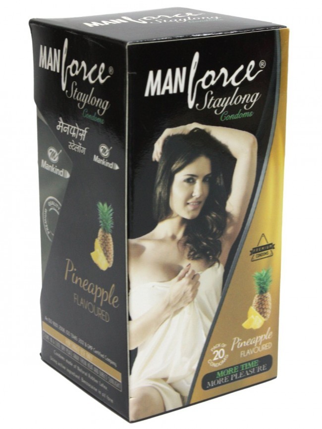 Manforce Staylong Pineapple Condoms 20's
