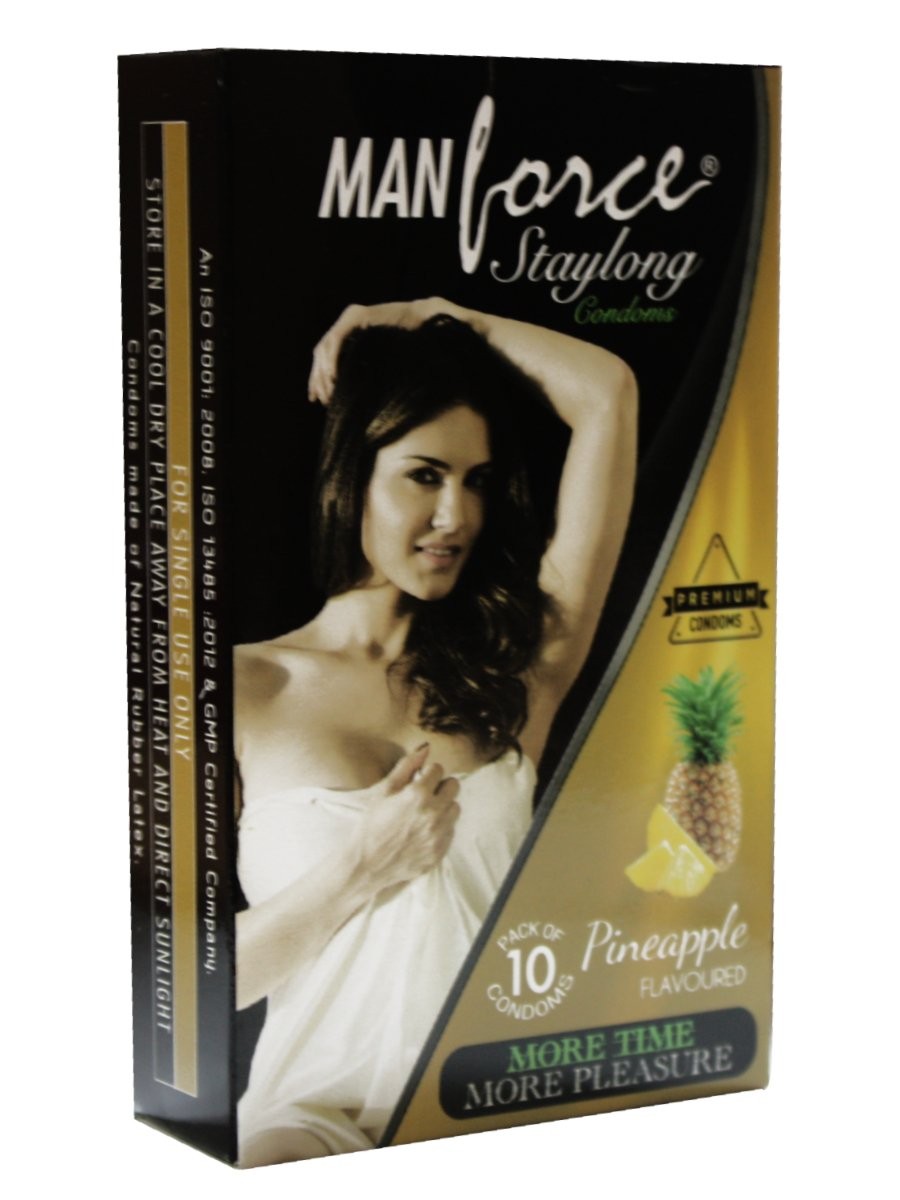 Manforce Staylong Pineapple Condoms 10's