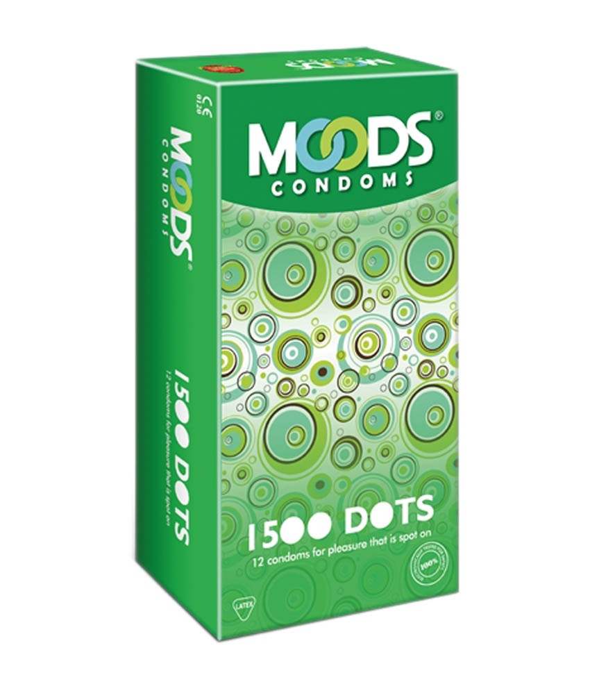 Moods 1500 DOTS Condoms 12 's