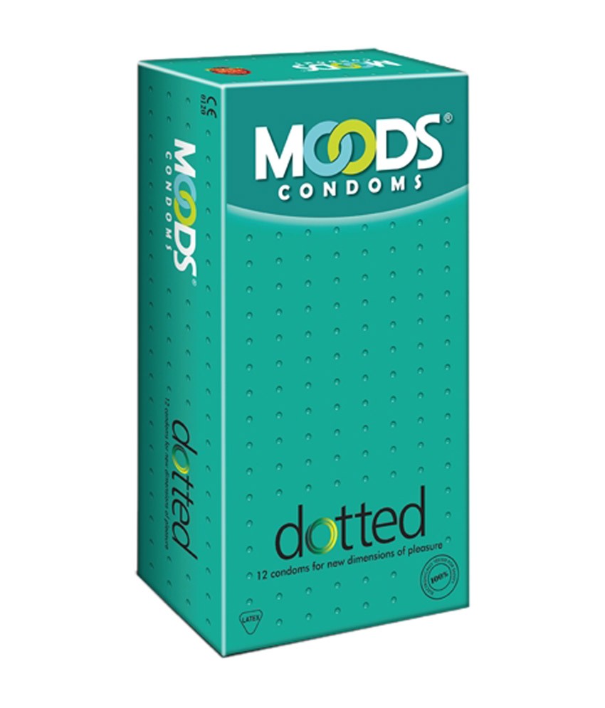 Moods Dotted Condoms 12's