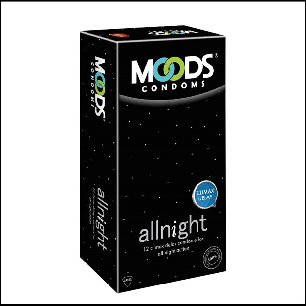 Moods All Night Climax Delay Condoms 12'S