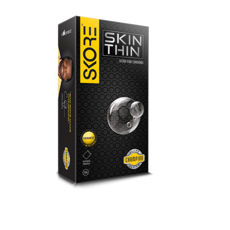 Skore Champion Skin Thin Ultra Fine Condoms 10's