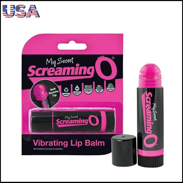 Sexcare The Screaming O Vibrating Lip Balm Mini Massager