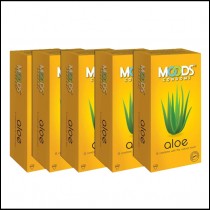 Moods Aloe Condoms 12's (Set of 5)