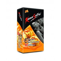 KamaSutra Excite Butterscotch Flavored Condoms 10's