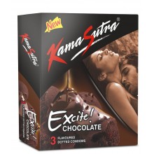 Kamasutra Excite Chocolate Flavoured Condoms 3's (Pack of 5)