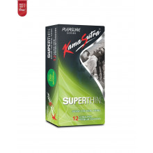 Kamasutra Pleasure Superthin Condoms 12's (Pack of 2) Get 1 free