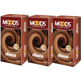 MOODS CHOCOLATE CONDOMS 12X3