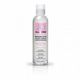 Sexcare - JO ALL-IN-ONE Massage Glide Strawberry 120ml