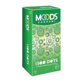 Moods 1500 DOTS Condoms 12 's