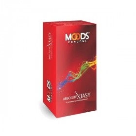 Moods Absolute Xtasy Climax Delay Condoms 12's 