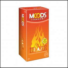 Moods Blaze Condoms 12'S
