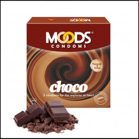 Moods Chocolate Flavoured Condoms 3's