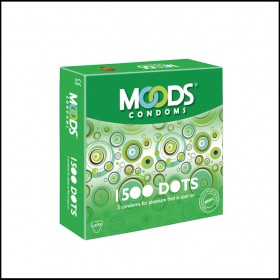 Moods 1500 Dots Condoms 3's