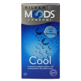 Moods Silver Cool Condoms 12's