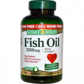 Sexcare Nature's Bounty Fish Oil 1200 mg - 120 Softgels